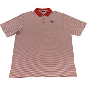 NWT Cutter & Buck Tampa Bay Buccaneers Americana Logo Polo Size Men's 2XT